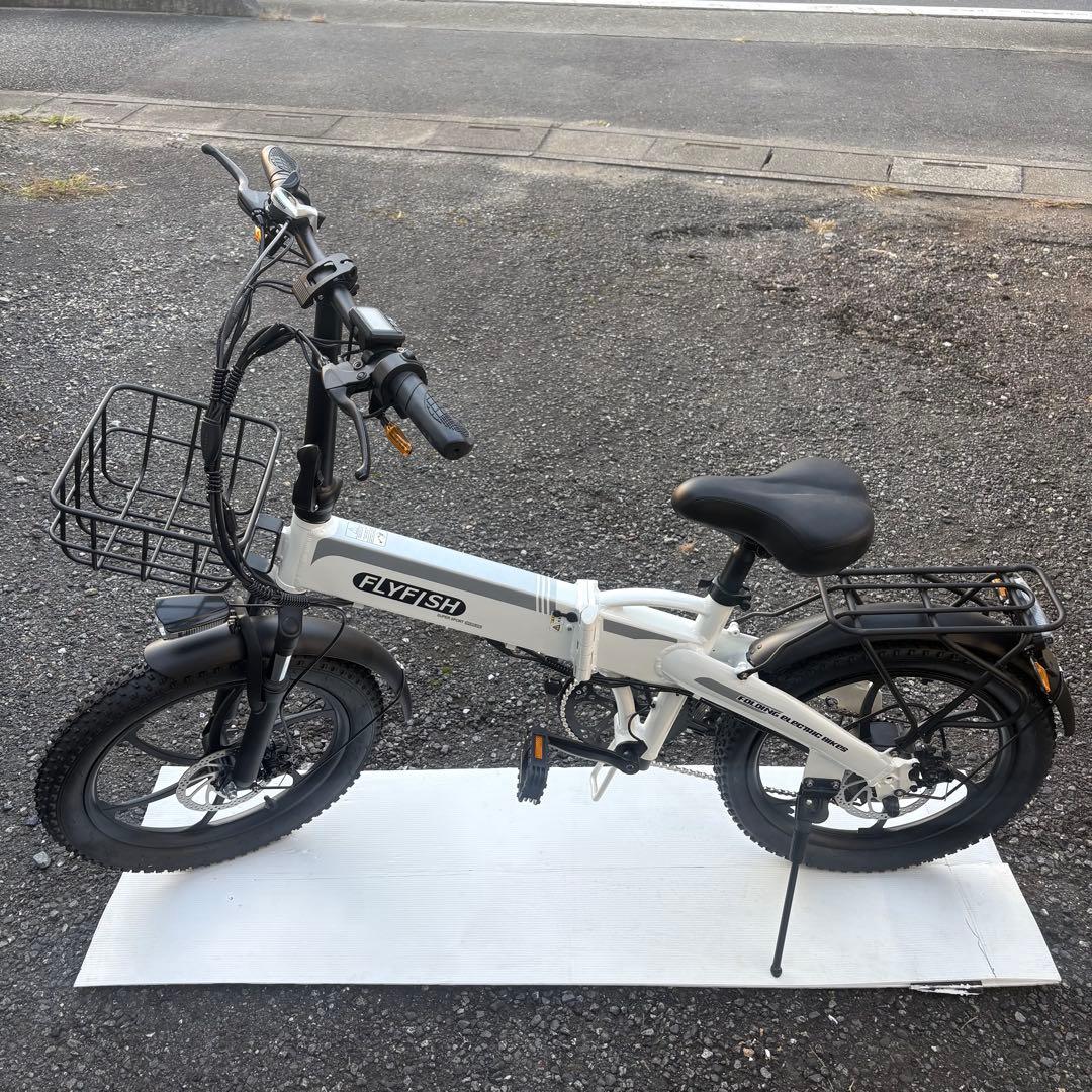 k*0様 FLYFISH 電動アシスト自転車 折りたたみ 20インチ 直接引取限 FLYFISH 20インチ アシスト自転車 免許不要 電動アシスト自転車 E-bike