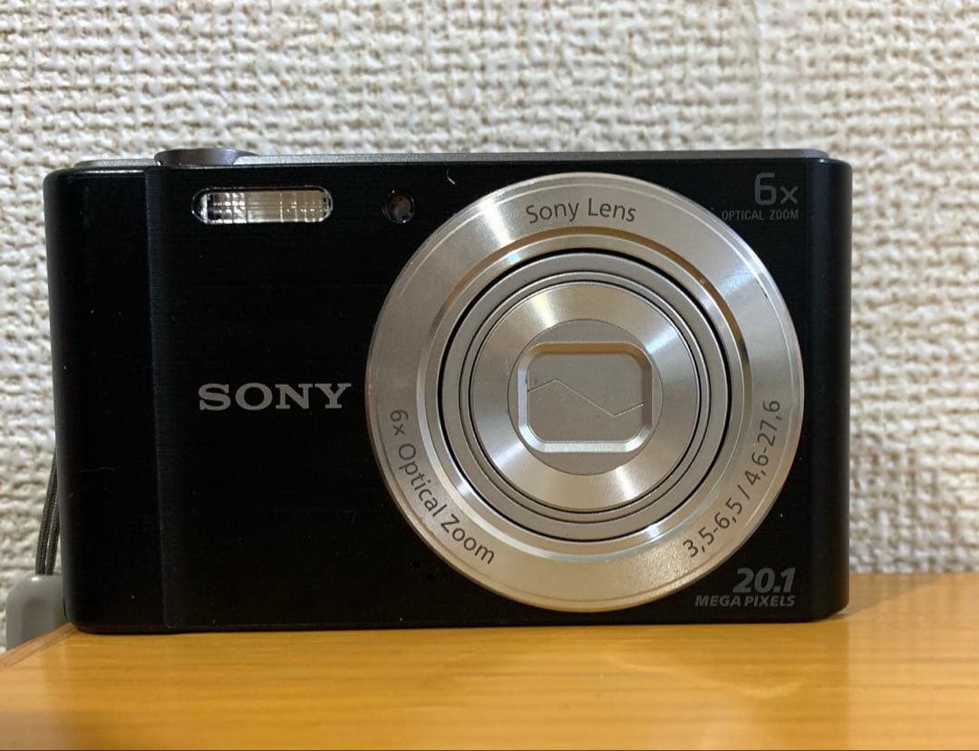 作動品　SONY Cybershot DSC-W810 デジタルカメラ 5c9508a7551ca7c13e10c50770f21c
