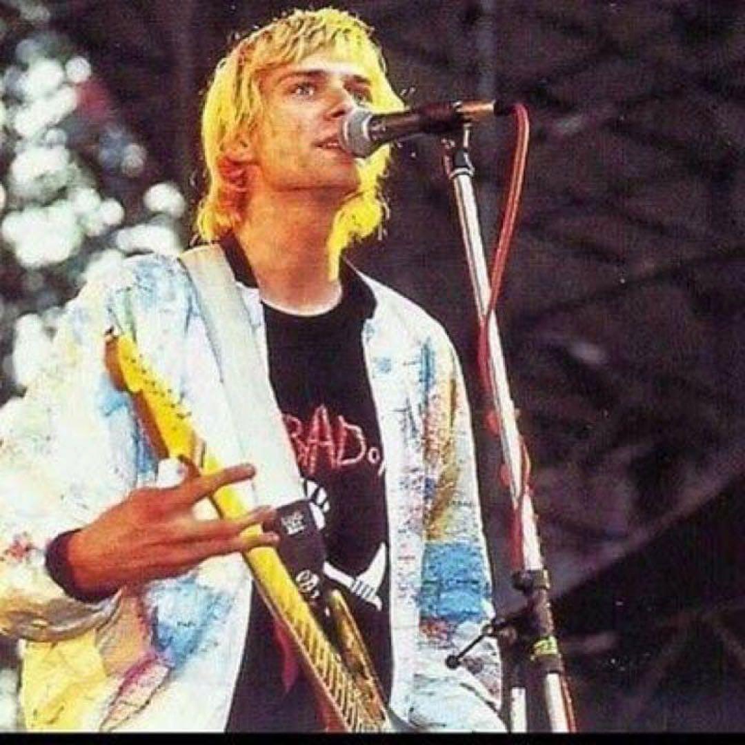 最終価格】ニルバーナ カートコバーン着用モデル 世界地図ペーパー