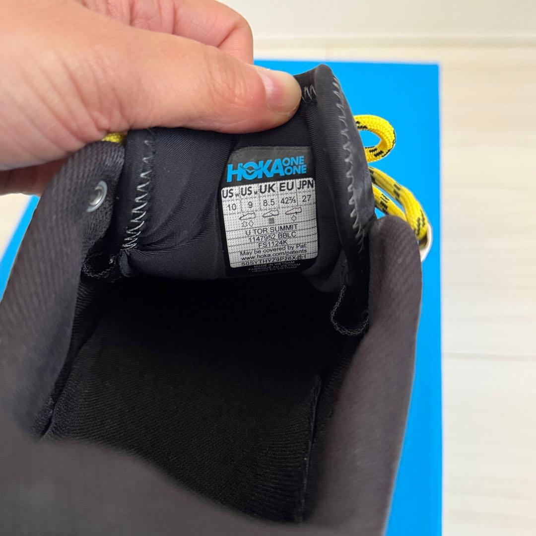 【美品】HOKA U TOR SUMMIT 27.5cm