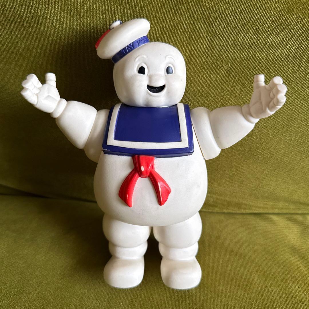 マシュマロマン　ソフビ　1984年 バンダイ ゴーストバスターズ マシュマロマン 日本製 ソフビ 参考買取