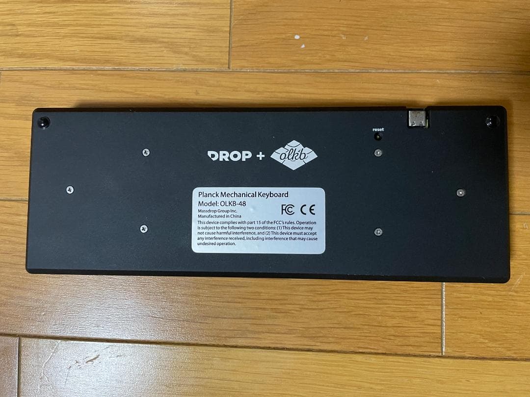 40%キーボード drop planck v7 完成品 - メルカリ