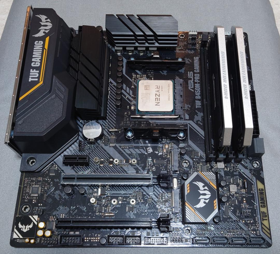 TUF B450M-PRO GAMING Ryzen 7 3700X メモリー