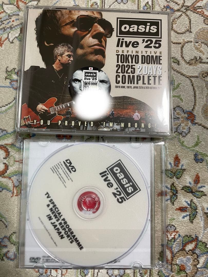 未使用】Oasis live '25 Definitive Tokyo - メルカリ