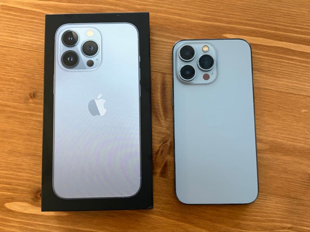 【箱付き】iPhone13pro 128GB シエラブルー