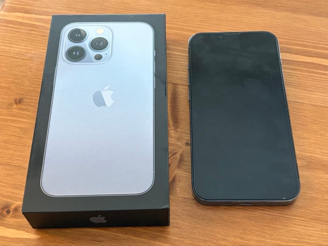 【箱付き】iPhone13pro 128GB シエラブルー