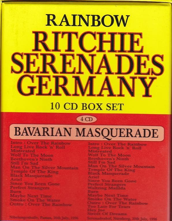 RAINBOW / Ritchie Serenades Germany 10CD