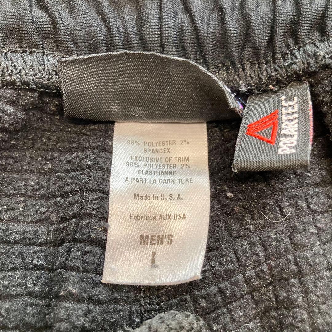 パタゴニア R1 USA製 L レギュレーターパンツ ブラック ポーラテック