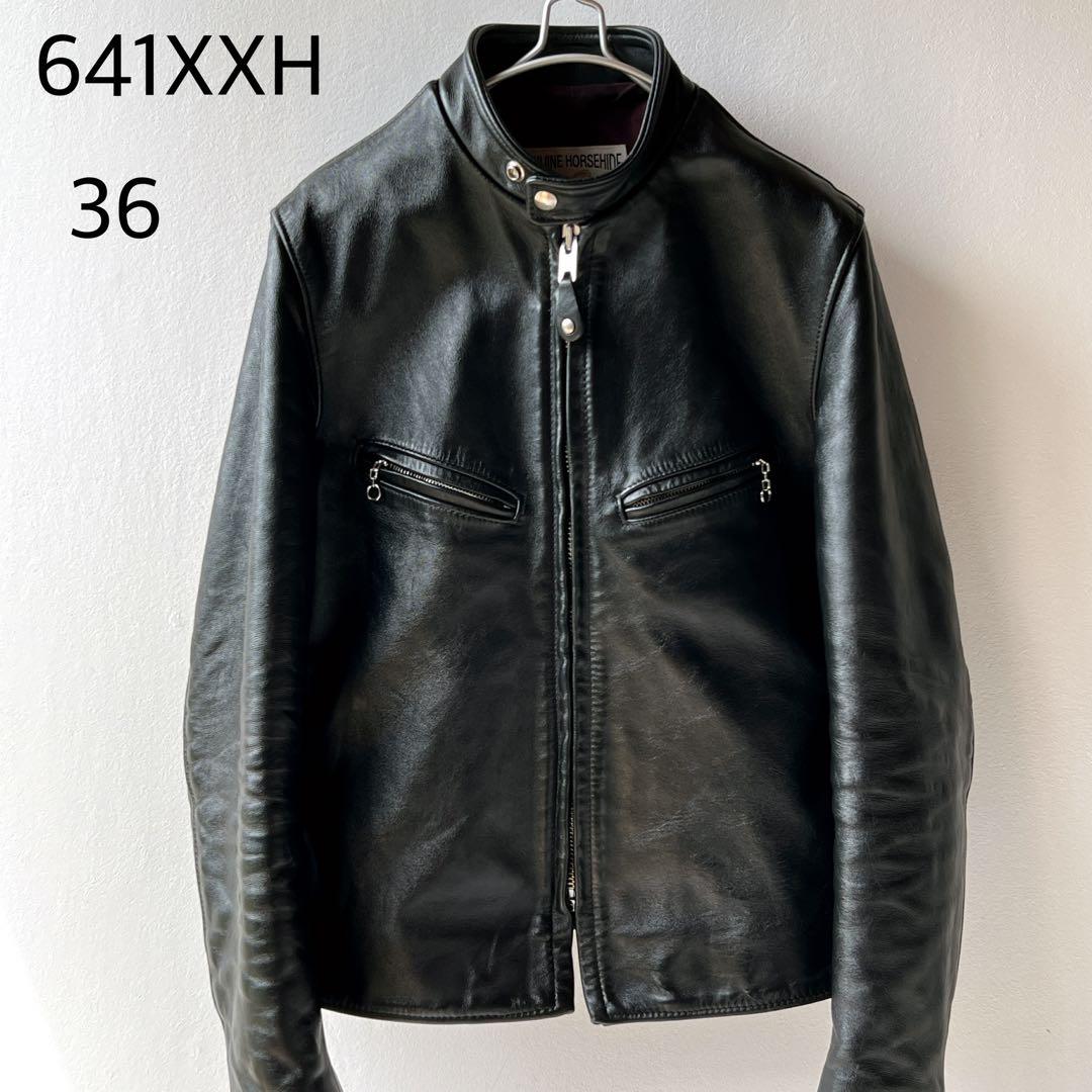 Schott 641XXH ライダースジャケット 36 ホースハイド - メルカリ