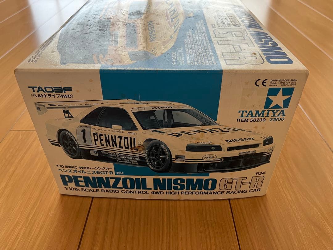 TAMIYA 1/10 PENNZOIL NISMO GT-R R34 - メルカリ