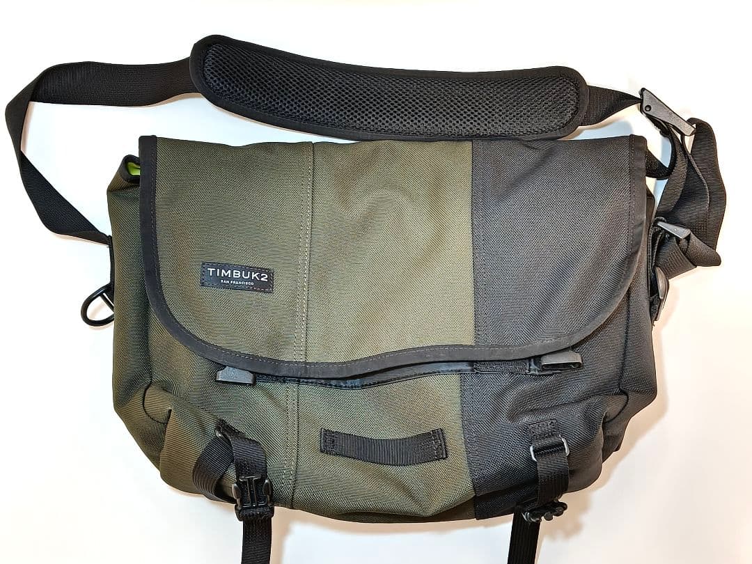TIMBUK2 クラシックメッセンジャーS オリーブグリーン/ブラック - メルカリ