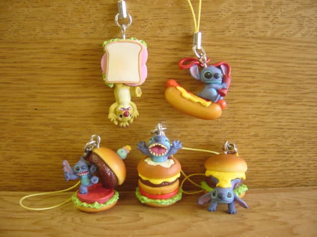 ♯Gsa06DZ リロ&スティッチ やみつきバーガー マスコット 全5種 ♯Gsa06DZリロ&スティッチやみつきバーガーマスコット全5種