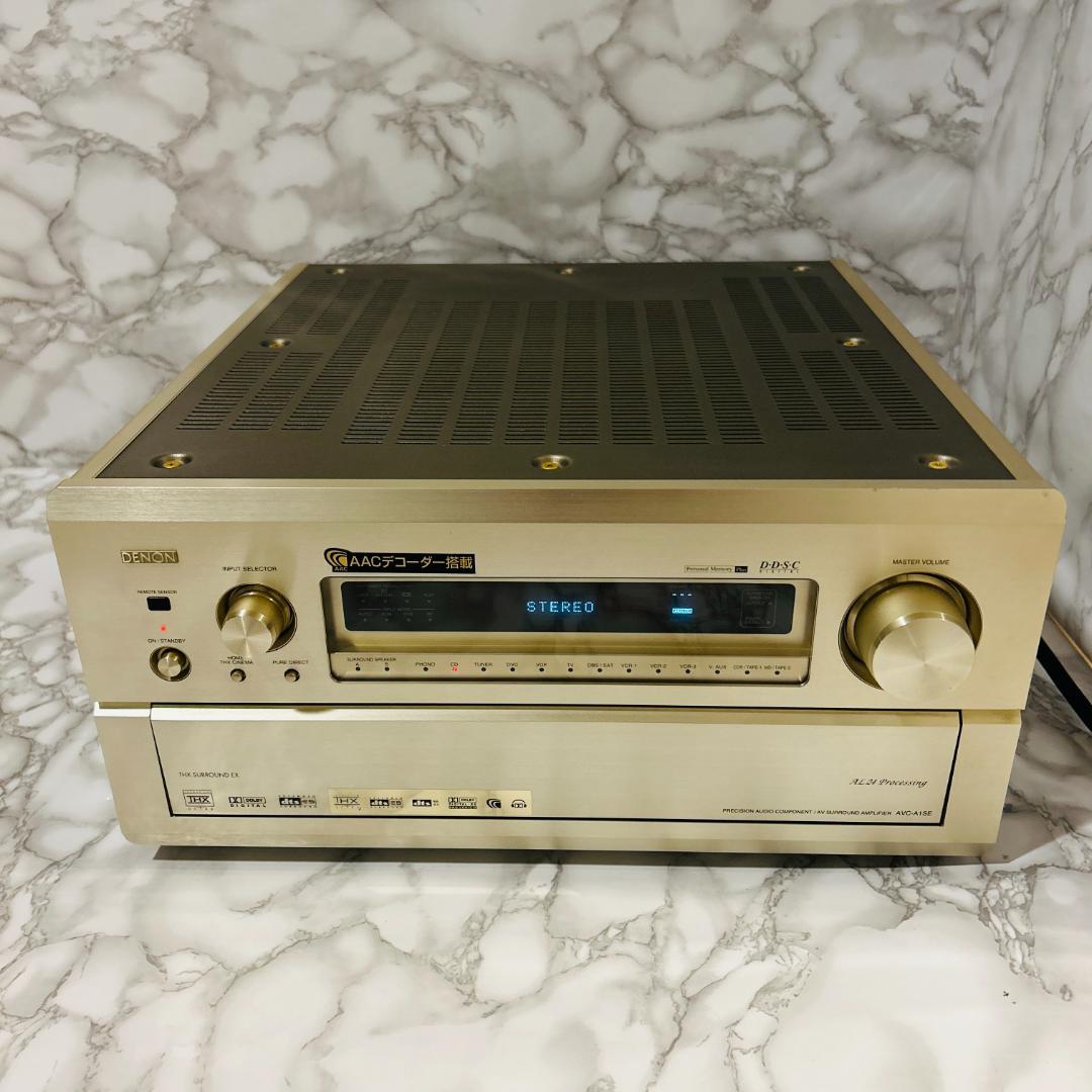 【リモコン付き】DENON AVサラウンドアンプ AVC-A1SE