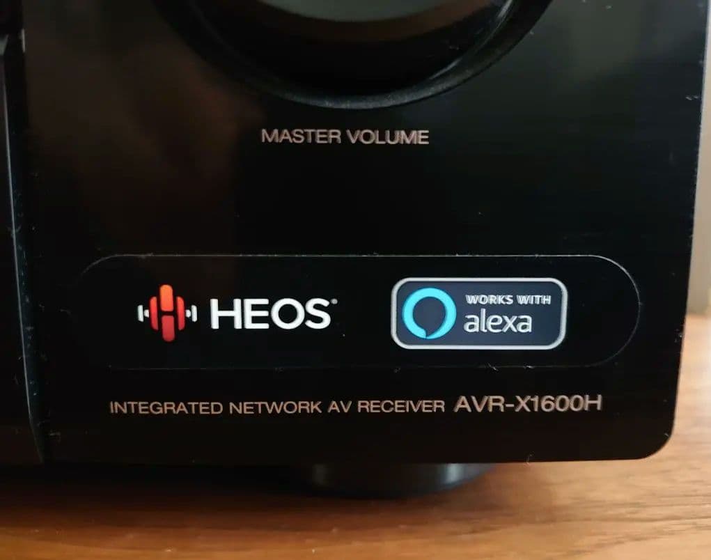 DENON AVR-X1600H 7.2ch ATMOS対応 カタログ付き