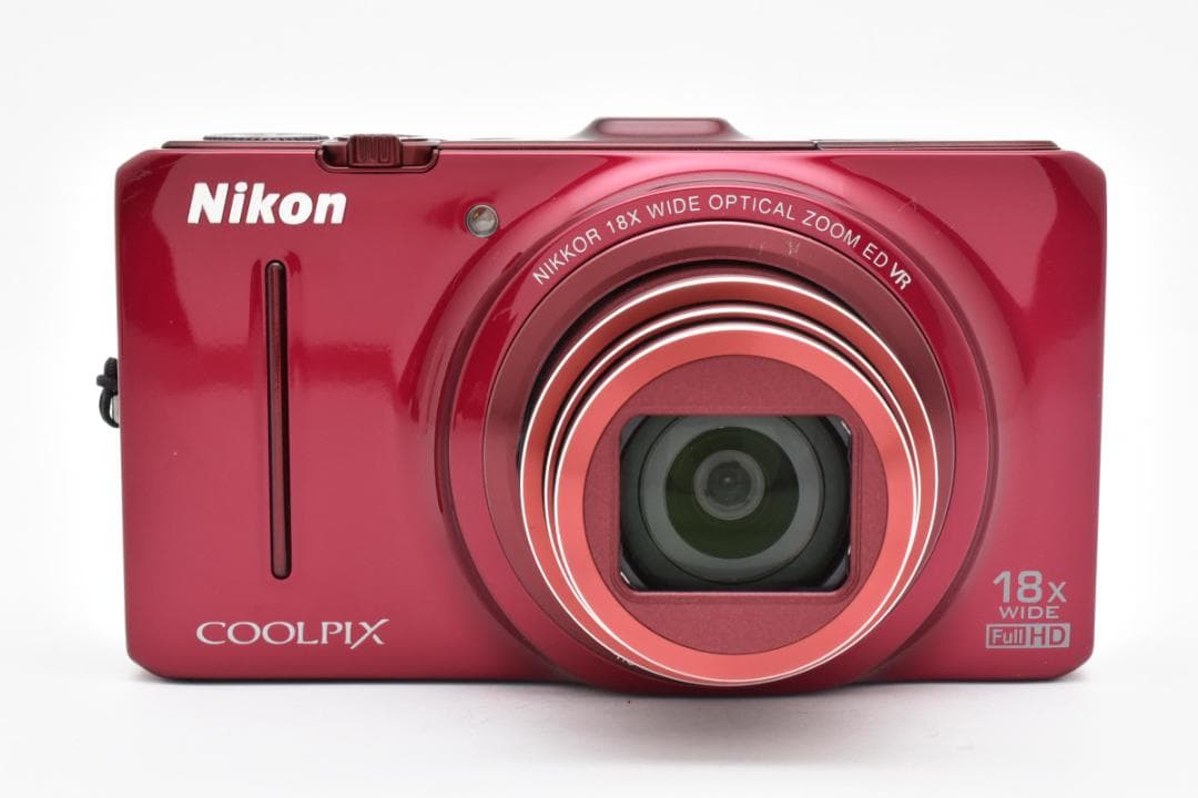 Nikon COOLPIX S9300 レッド デジタルカメラ セット ジャンク