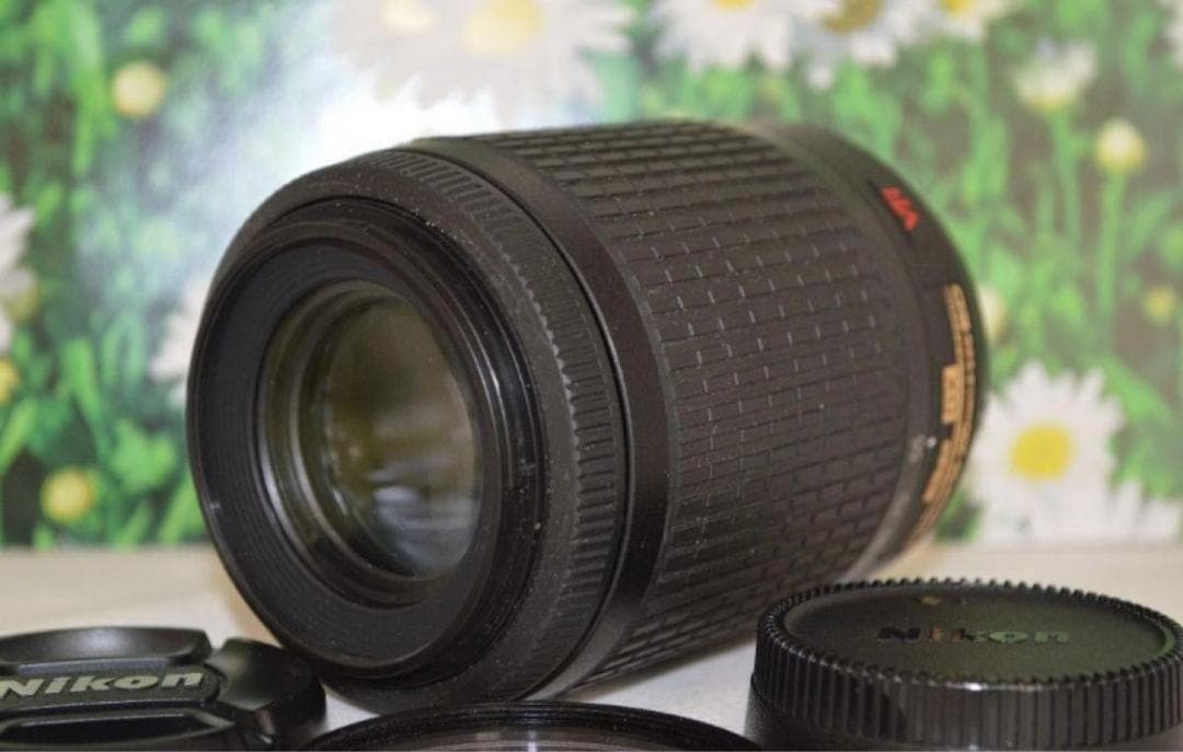 ★ニコンNikon55-200mm★望遠ズームレンズ★手ぶれ補正★