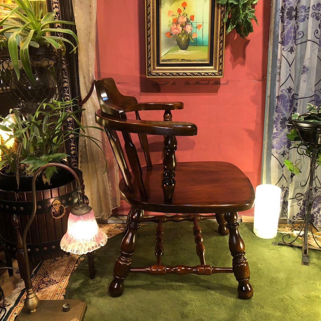 70,s ヴィンテージ L1 ブナ無垢材 アームチェア