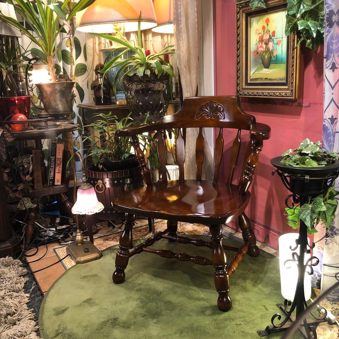 70,s ヴィンテージ L1 ブナ無垢材 アームチェア