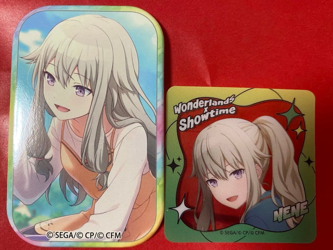 プロセカ 草薙 寧々 スクエア缶バッジ 44b おまけ付き: メモステ