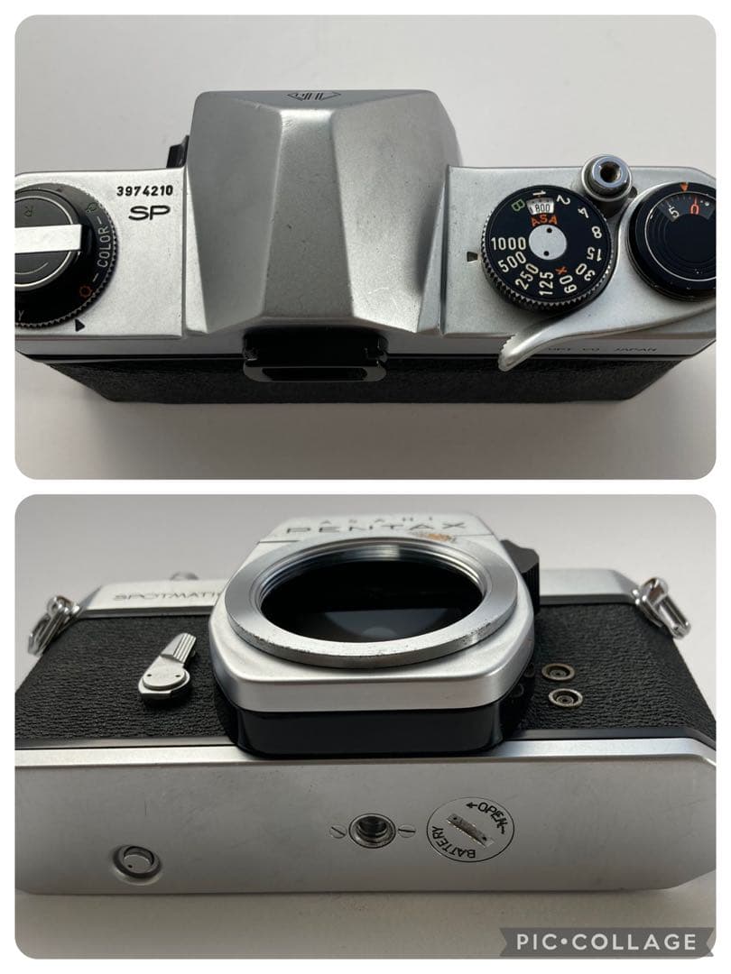 前期型8枚玉Supertakumar50mmf1.4ペンタックスSP本体完動品