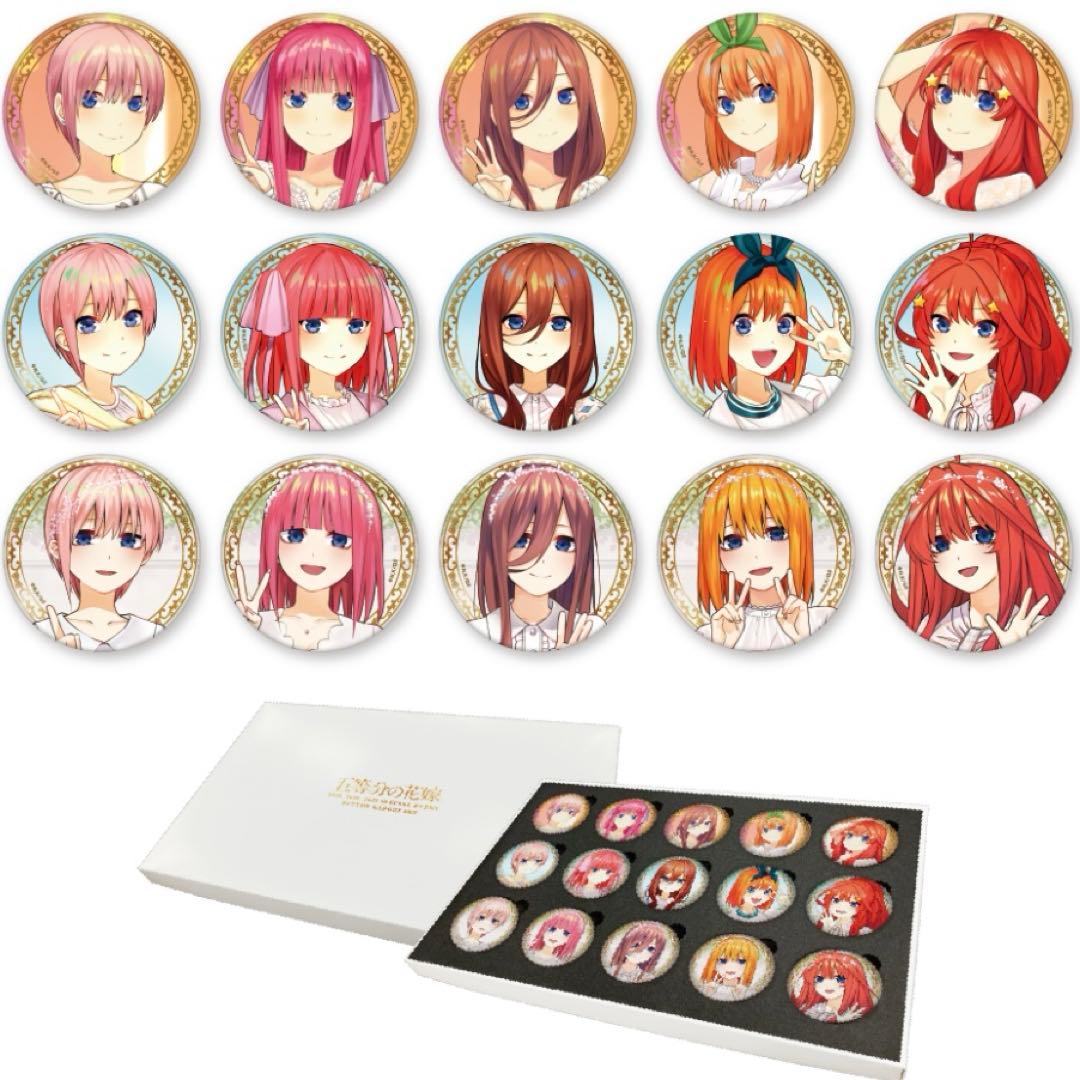 希少グッズ 新品 五等分の花嫁 缶バッジ 映画 Blu-ray - メルカリ