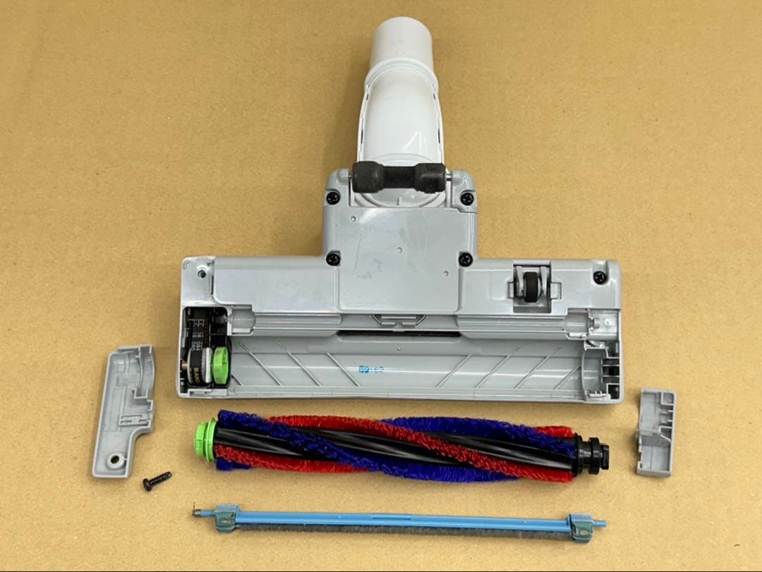 希少 新型 日立 掃除機 ホワイト 白 ヘッド 回転ブラシ D-AP54 美品