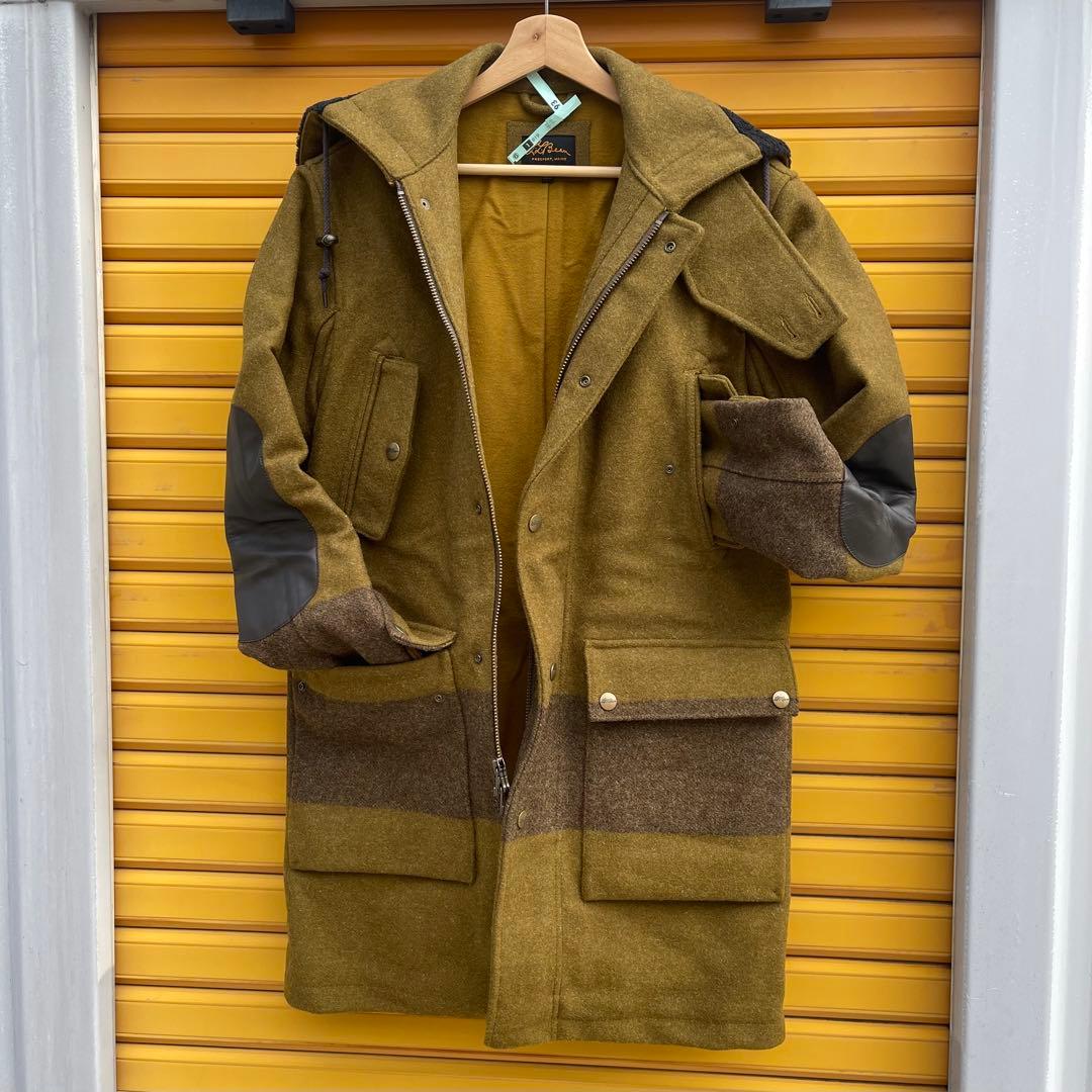 美品☆LLビーンシグネチャー S ウールメルトンフーデットコート - メルカリ