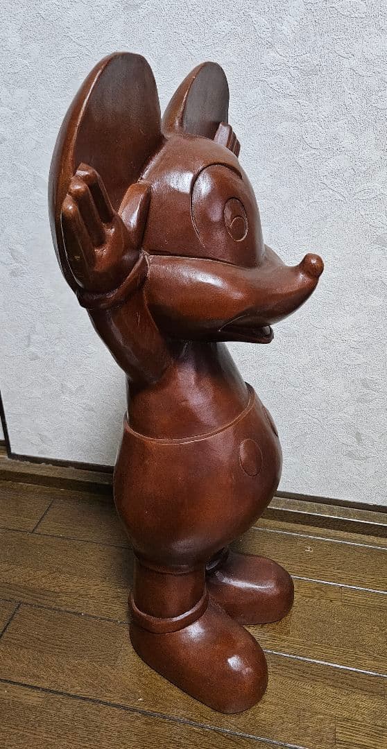 ミッキーマウス 特大 木彫り 置物 インテリア ミッキー ディズニー