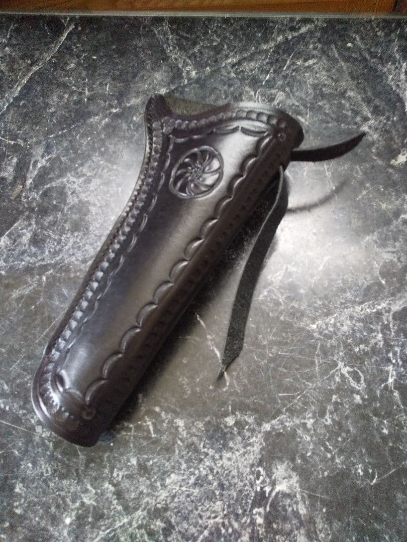 コルトSAAピースメーカー用ウエスタンホルスターオールドタイプクロス