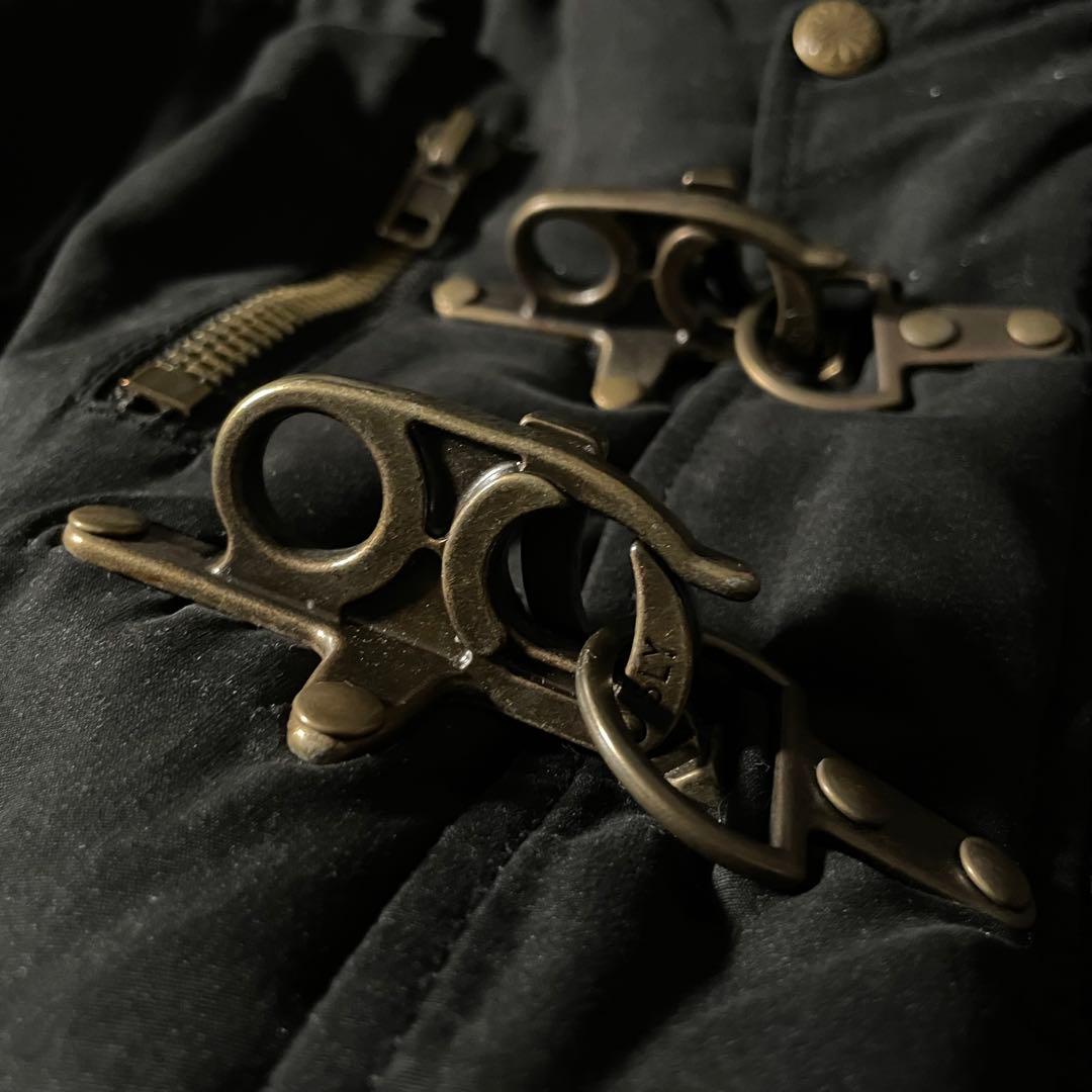 y2k opium ファイャーマンジャケット 超絶ギミック 重厚感 パンク 平成