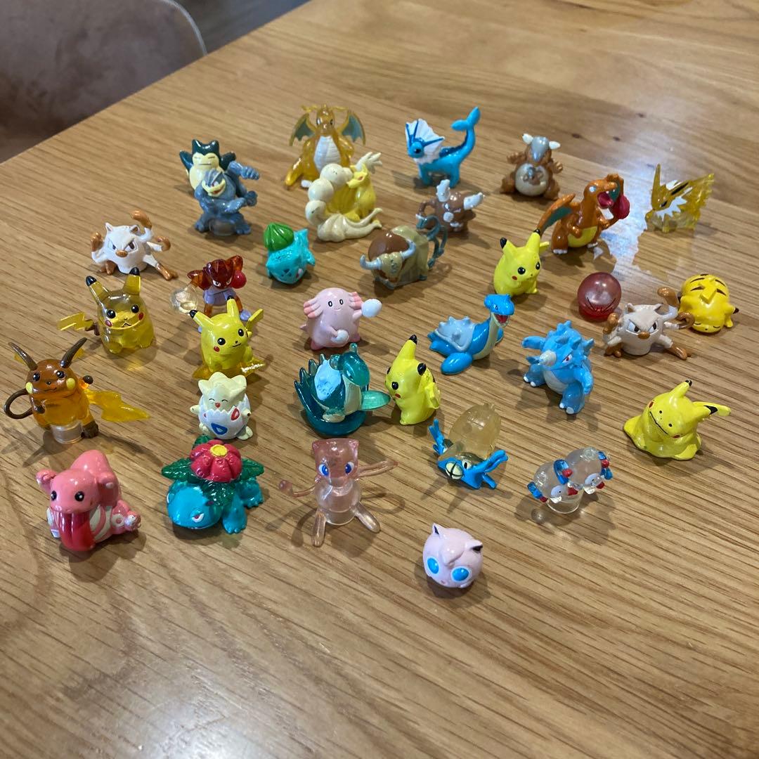 ポケモン 初期 レトロ ガチャガチャ フルカラースタジアム 33個 - メルカリ