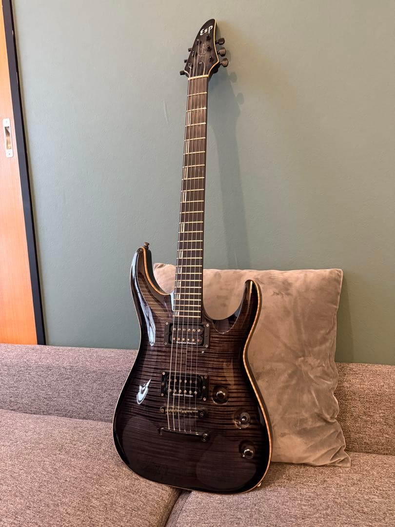 希少/カスタム最上位・美品】ESP Horizon CTM STBK