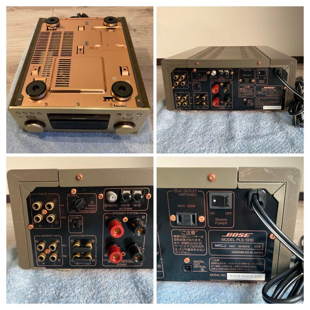 【美品】CDレシーバー・スピーカーBOSE PLS-1310・BOSE 121v