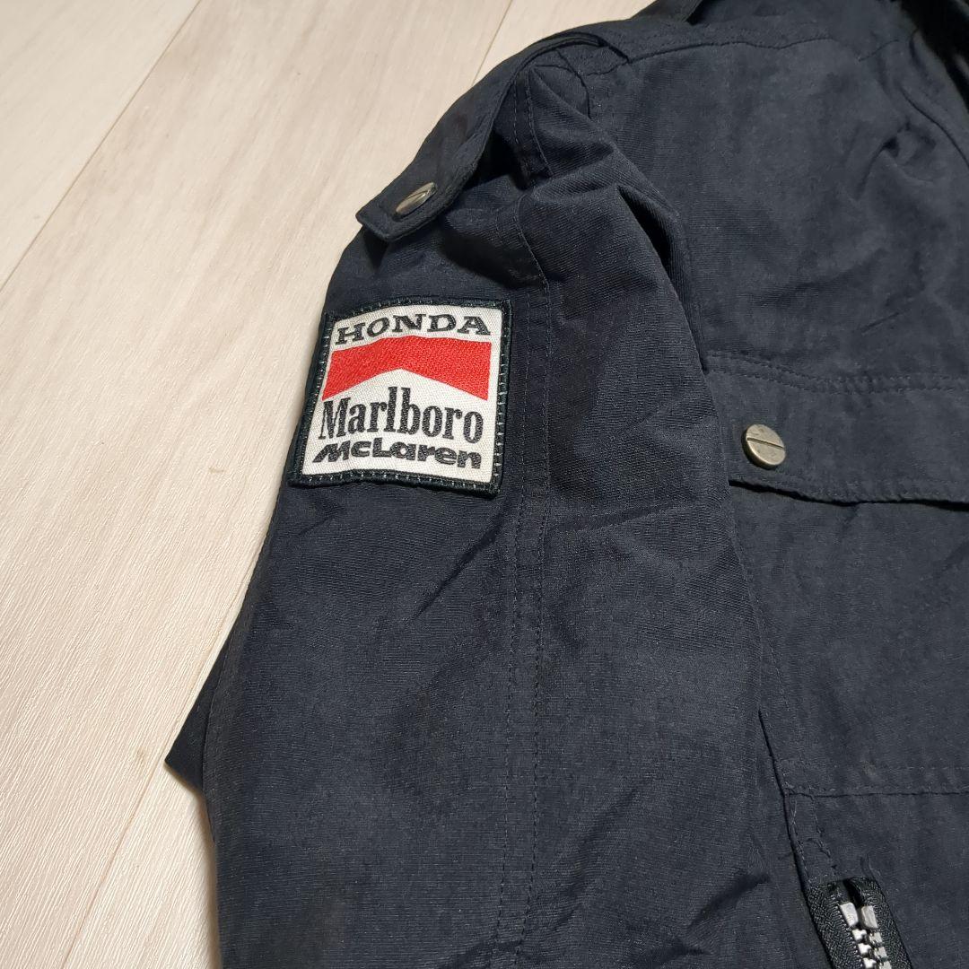 HONDA F1 レーシングジャケット M 90s 黒 マルボロ マクラーレン