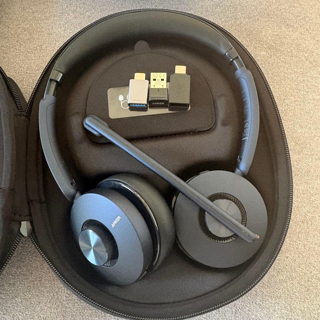 付属品欠品】Anker PowerConf H700 ワイヤレスヘッドセット - メルカリ