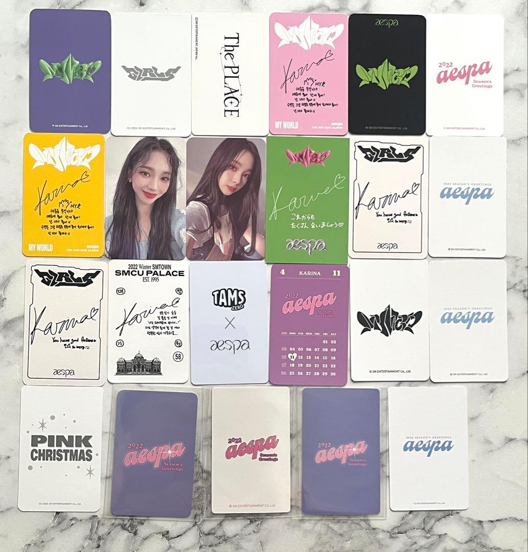 aespaトレカ カリナ バラ売り - メルカリ