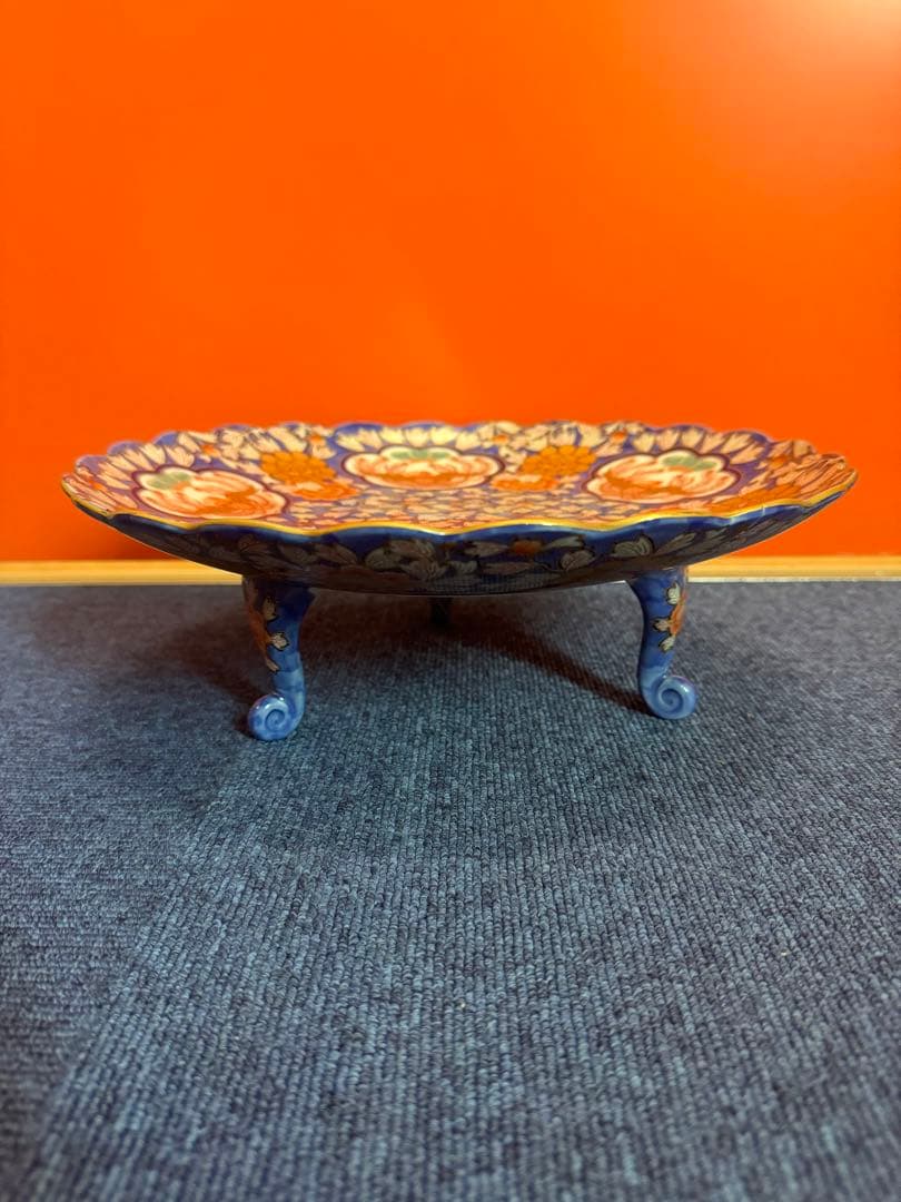 2062 幸楽窯 献上手古伊万里鳳凰 三足高台鉢 - メルカリ