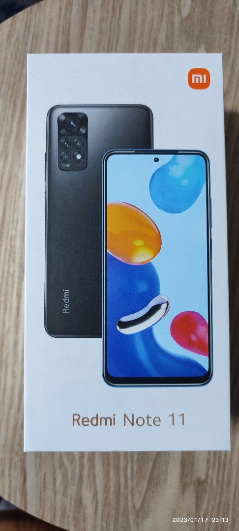 RedmI Note 11 4GB RAM 64GB ROM シムフリーグレー