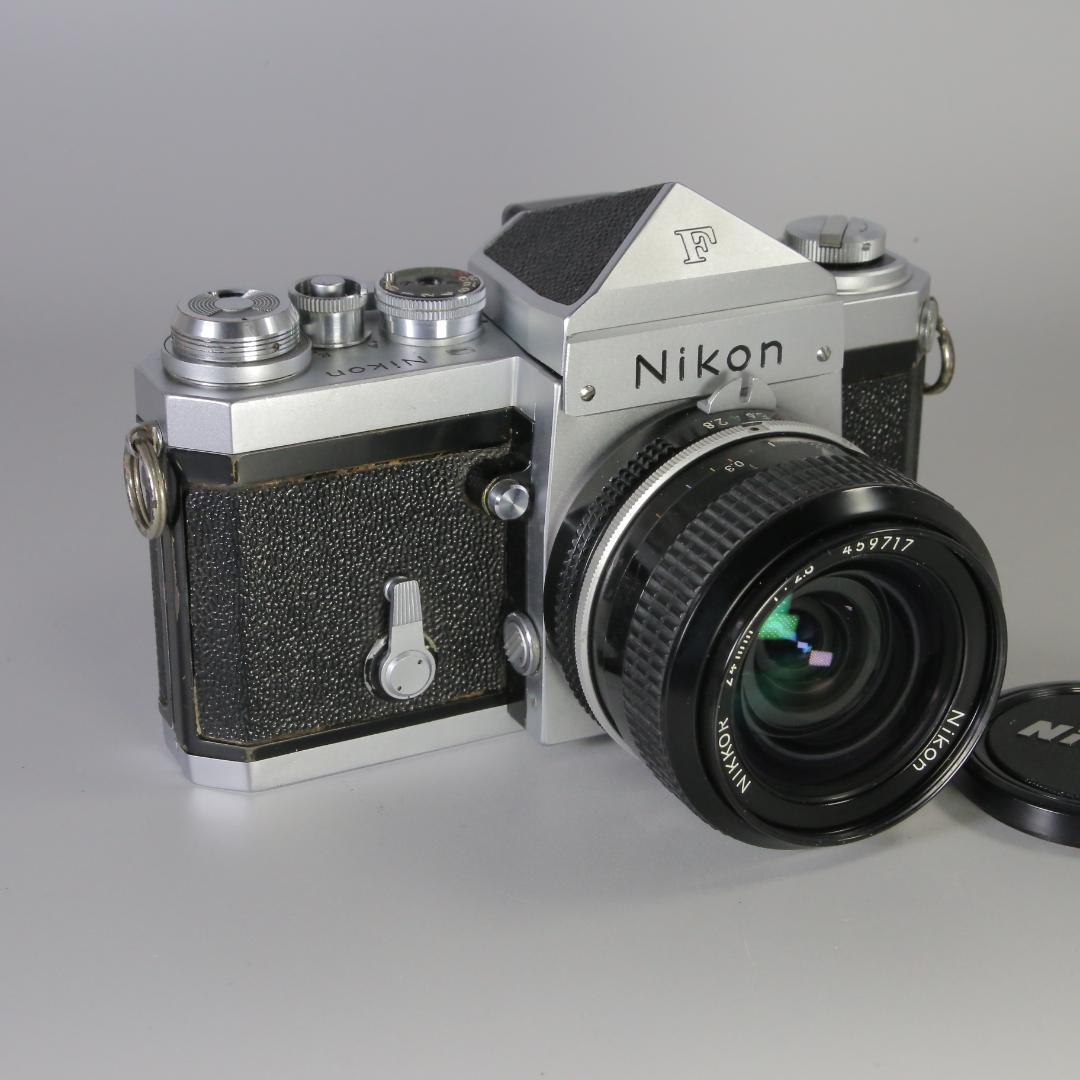 ☆良品☆完全動作　 Nikon F アイレベル 24mm F2.8　#175