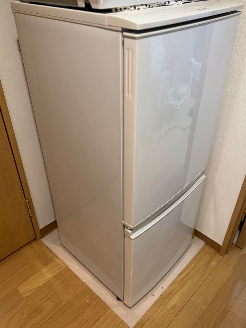 2月末発送　【SHARP】冷凍冷蔵庫 SJ-D14B ホワイト