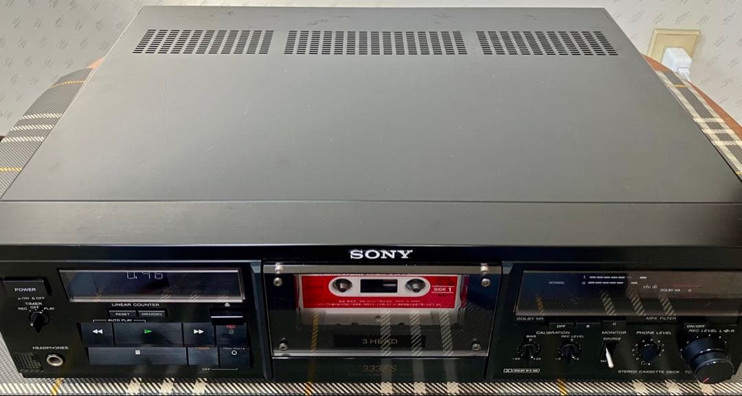 SONY TC-K333ESX カセットデッキ動作品