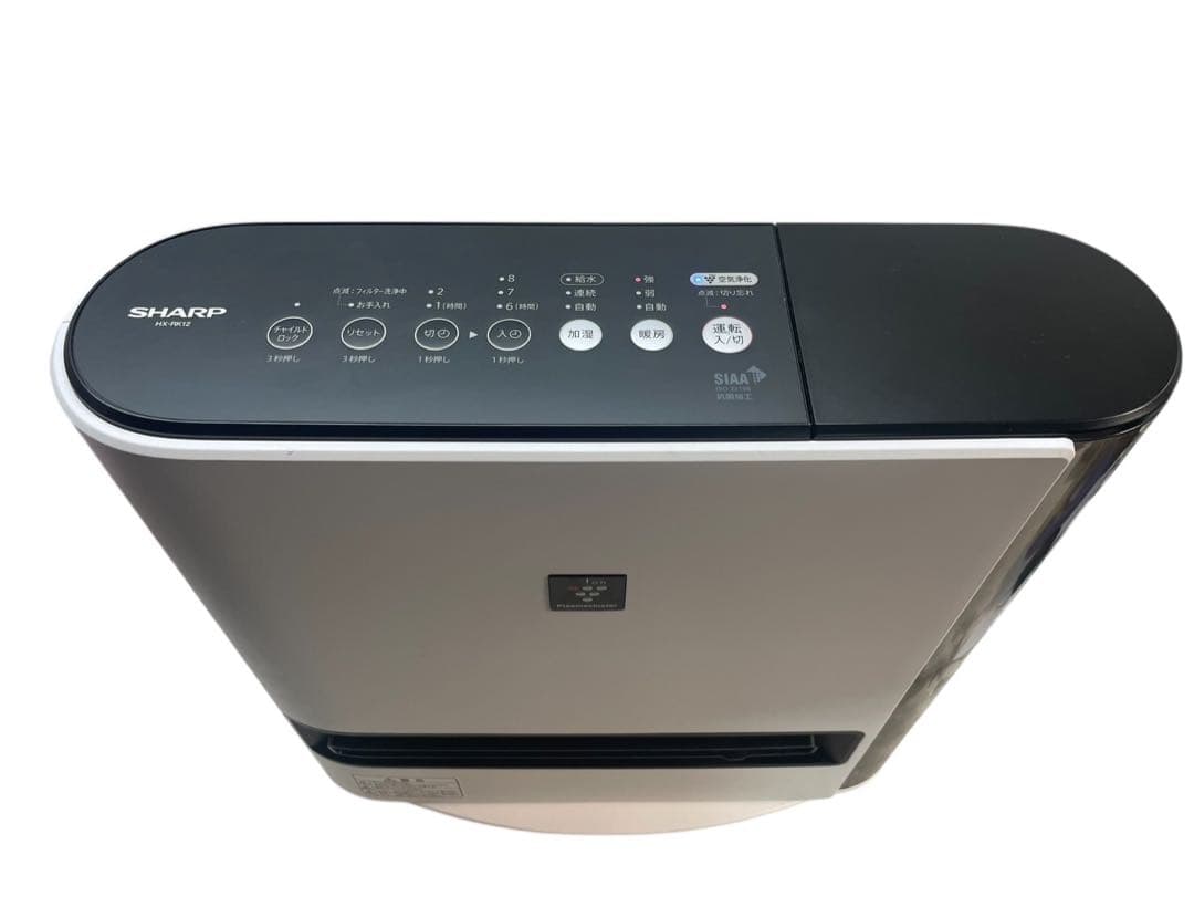 SHARPシャープ加湿セラミックファンヒーター　HX-PK12-W 2022年製