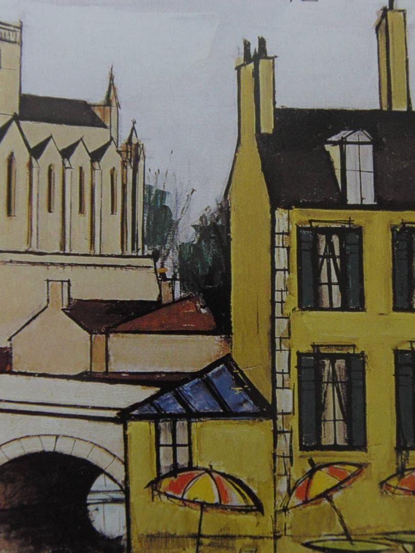 ベルナール・ビュッフェ,Eglise Notre-Dame a Lamballe - メルカリ