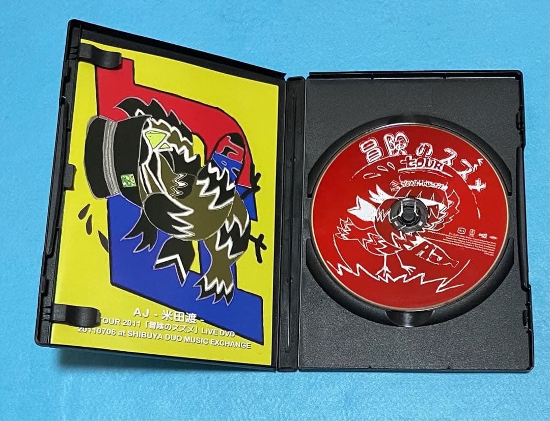 AJ 米田渡 LIVE DVD TOUR 2011 『冒険のスズメ』渡辺英樹 - メルカリ
