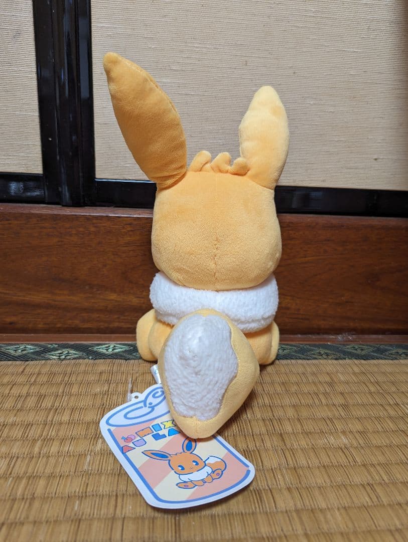 イーブイ ポケモンセンター ぬいぐるみ ミックスオレ タグ付き - メルカリ