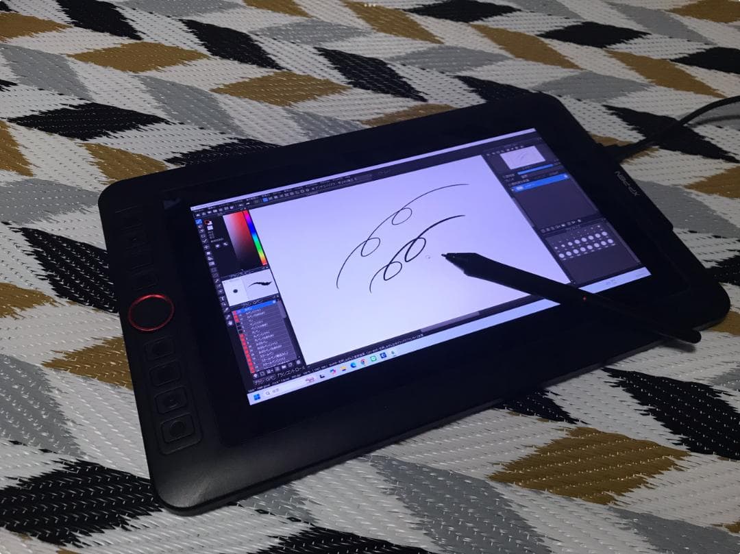 XP-PEN Artist 12 Pro 液晶 ペンタブレット 動作確認済み 71lcw4Z5czL._AC_UF350,