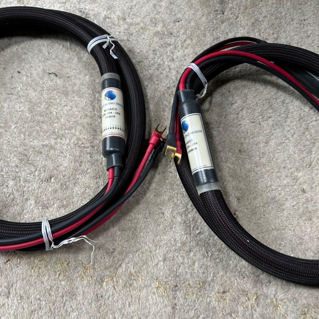 purist audio design MUSAEUS 2.0m SPケーブル