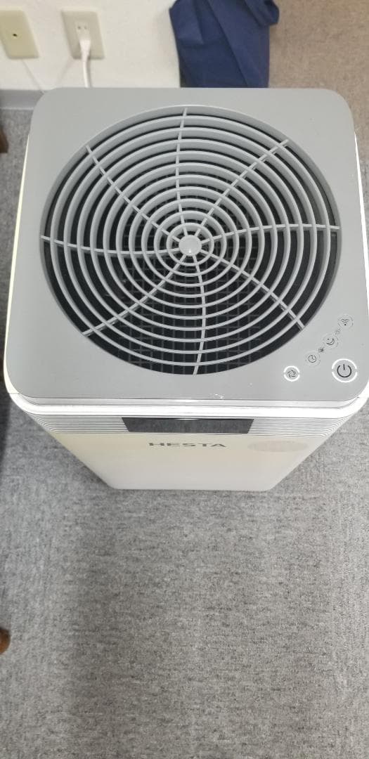 中古 HESTAエアークリーン ウィルス除去空気清浄機 60畳対応 KJ800F