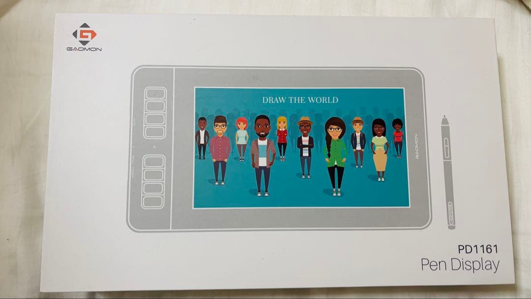 液タブ　GAOMON PD1161 グラフィックス ペン ディスプレイ