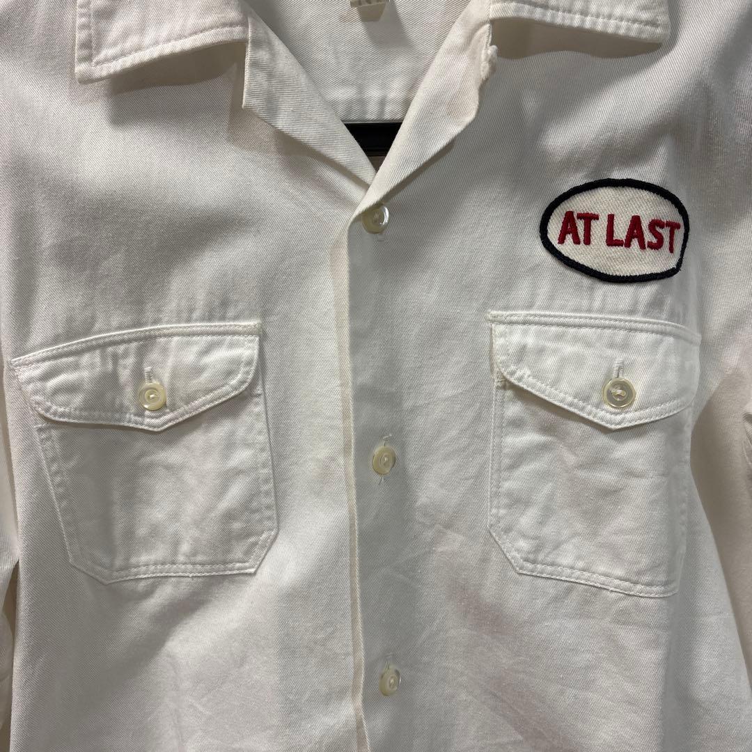 atlast&co アットラスト ワッペンワークシャツ 14 1/2 - メルカリ